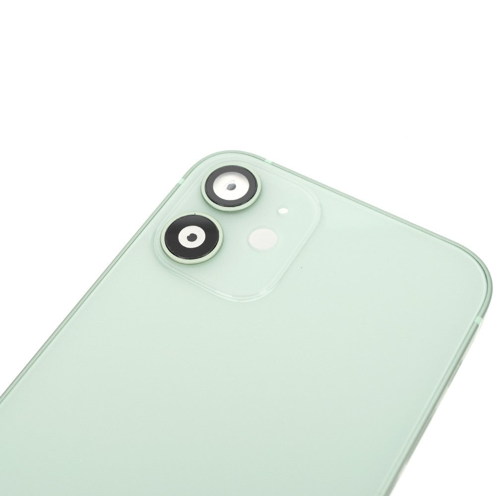 Rear Housing for iPhone 12 mini (NO LOGO)-Green Rear Housing for iPhone 12 mini (NO LOGO)-Green
